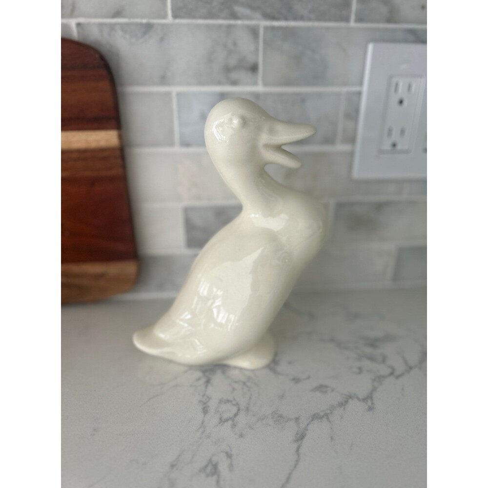 Vintage Ceramic Duck Figurine
